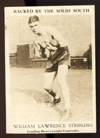 STRIBLING, YOUNG PROMOTIONAL PHOTO CARD