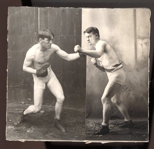 CORBETT, YOUNG & TERRY MCGOVERN ANTIQUE PHOTO