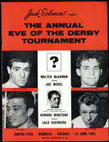 MCGOWAN, WALTER-JOSE MEDAL OFFICIAL PROGRAM (1965)