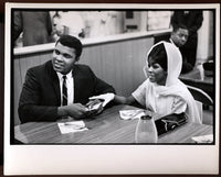 CLAY, CASSIUS & WIFE SONJI ORIGINAL PHOTO BY HOWARD BINGHAM