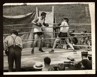 CARPENTIER, GEORGES WIRE PHOTO (1921-TRAINING)