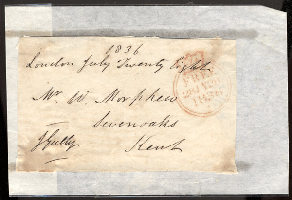 GULLY, JOHN INK SIGNATURE (1836)