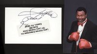 Holmes,Larry Signed Card