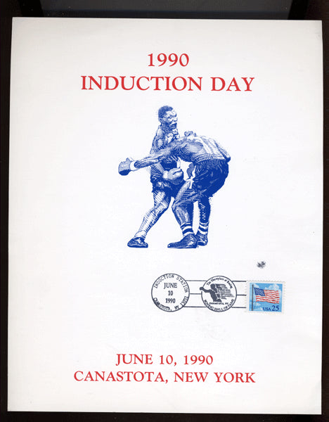 Inaternational Boxing Hall of Fame First Day Cover 1990