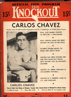 CHAVEZ, CARLOS-LUIS RAMOS OFFICIAL PROGRAM (1947)