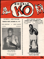 ARMSTEAD, PAULIE-JIMMY LASSITER OFFICIAL PROGRAM (1957)