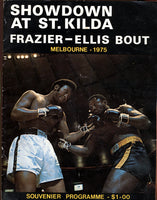 FRAZIER, JOE-JIMMY ELLIS II OFFICIAL PROGRAM (1975)