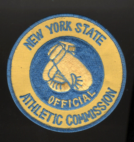 NEW YORK STATE ATHLETIC COMMISSION PATCH