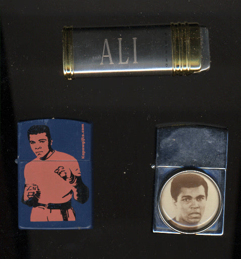 ALI, MUHAMMAD CIGARETTE LIGHTERS (3)