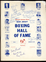 NEW JERSEY HALL OF FAME INDUCTION PROGRAM (1984-SIGNED BY RAY ARCEL)