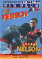 NELSON, AZUMAH-JEFF FENECH OFFICIAL PROGRAM (1992)