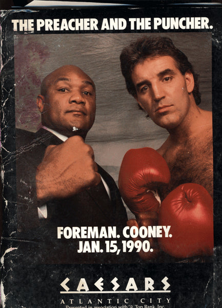 FOREMAN, GEORGE-GERRY COONEY PRESS KIT (1990)