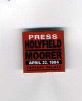HOLYFIELD, EVANDER-MICHAEL MOORER PRESS PIN (1994)