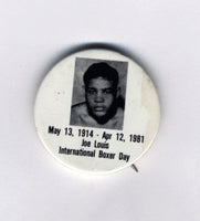 LOUIS, JOE MEMORIAL PIN