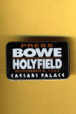 BOWE, RIDDICK-EVANDER HOLYFIELD III PRESS PIN (1995)