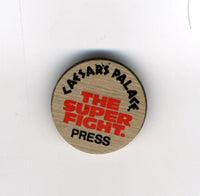 LEONARD, SUGAR RAY-MARVIN HAGLER PRESS PIN (1987)