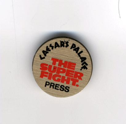 LEONARD, SUGAR RAY-MARVIN HAGLER PRESS PIN (1987)