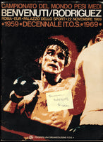 BENVENUTI, NINO-LUIS RODRIGUEZ OFFICIAL PROGRAM (1969)