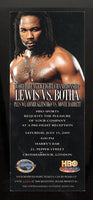LEWIS, LENNOX-FRANCOIS BOTHA PRE FIGHT PARTY PASS (2000)