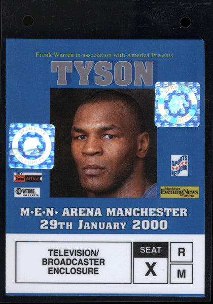 TYSON, MIKE-JULIUS FRANCIS CREDENTIAL (2000)