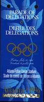 1996 OLYMPICS PARADE OF DELEGATIONS FULL TICKET