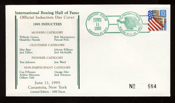 1995 Boxing Hall of Fame Cache