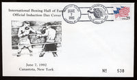 1992 Boxing Hall of Fame First Day Cover