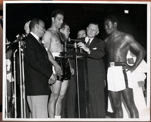 Marciano,Rocky-Charles Original Wirephoto 1954