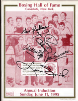 1995 Boxing Hall of Fame Signed Program