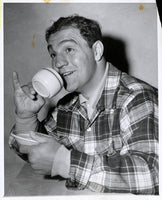 Marciano.Rocky Original Wirephoto as Champion  1955