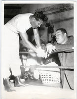 Robinson,Sugar Ray and Joe Louis Original Wirephoto 1958