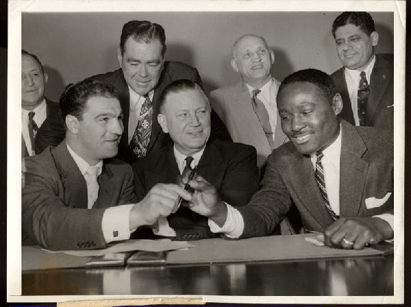 Marciano,Rocky-Charles I Wirephoto 1954