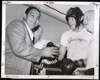 Marciano.Rocky Original Wirephoto with Johansson
