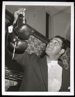 Marciano.Rocky Original Wirephoto 1956