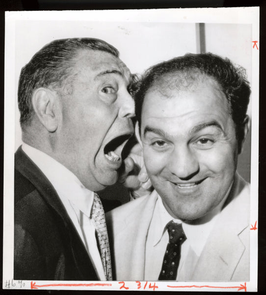 Marciano.Rocky Original Wirephoto with Jack Dempsey 1958