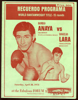 Anaya,Romeo-lara Official Program  1973