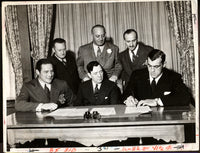 BAER, MAX-PRIMO CARNERA ORIGINAL WIRE PHOTO (1934)