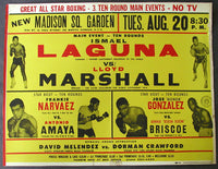 LAGUNA, ISMAEL-LLOYD MARSHALL ON SITE POSTER (1968)