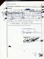 LaLonde,Donny Contract for Davis Bout 1987