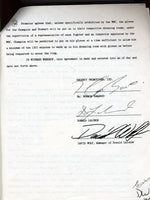 LaLonde,Donny Signed Contract  1988