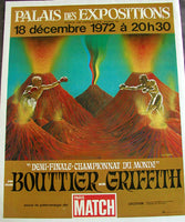 GRIFFITH, EMILE-JEAN CLAUDE BOUTTIER ON SITE POSTER (1972)