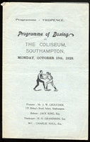 Ballantyne,Bob-Griffith Official Program  1928
