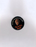 Foreman,George Pinback Button from Holyfield Bout 1991