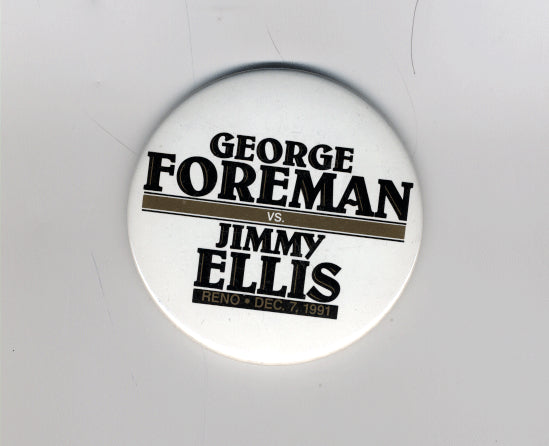 Foreman,George-Ellis Pinback Button  1991