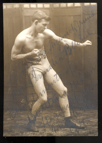 NELSON, BATTLING SIGNED PHOTO