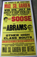 SOOSE, BILLY-GEORGIE ABRAMS ON SITE POSTER (1941-RARE 3 SHEET)