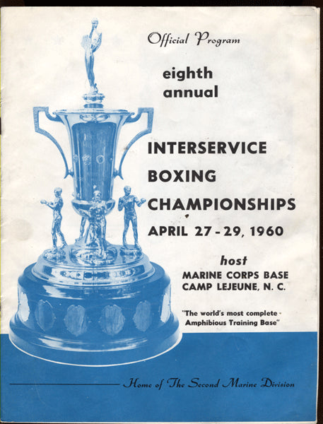 1060 Interservice Boxing Championships Program (Bob Foster)