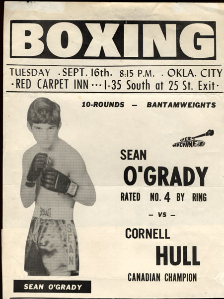 O'Grady,Sean-Hull Advertising Broadside  1976