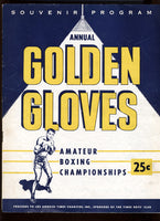 1958 Los Angeles Golden Gloves Program