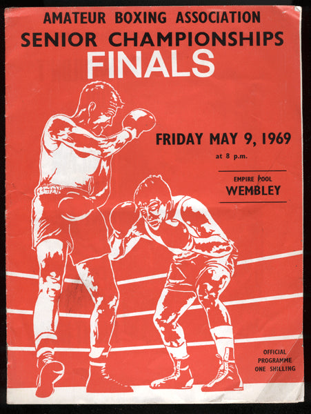 1969 British Boxing Amateur Program  (Stracey)